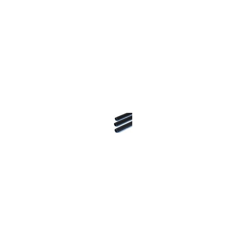 TUBE FIBRE DE VERRE 30x28x1000mm NOIR