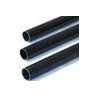 TUBE FIBRE DE VERRE 30x28x1000mm NOIR