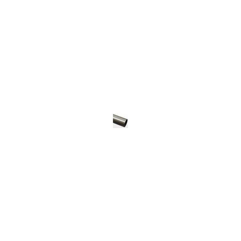 Tube carbone drapé 25x24x2000mm