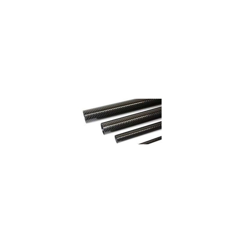 TUBE CARBONE DRAPÉ 45x41x2000mm