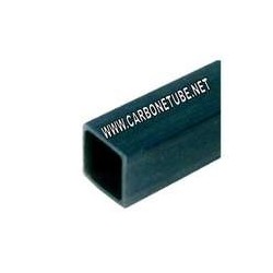 TUBE CARRÉ CARBONE 30x30mm x 25x25mm x 2000mm