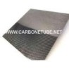 Plaque carbone SANDWICH 5x250x250mm